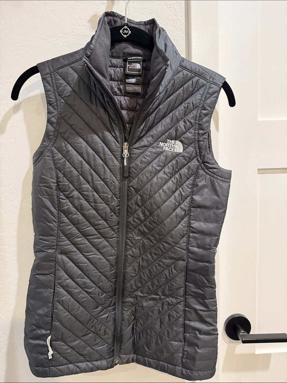 The North Face Gray Quilted Women's Vest